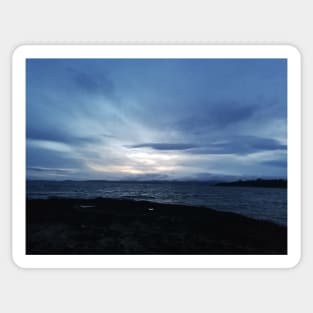 The Pacific Ocean at Clover Point Sticker